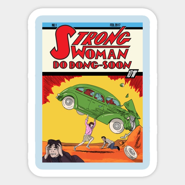 Strong Woman Do Bong-Soon Sticker by mattskilton